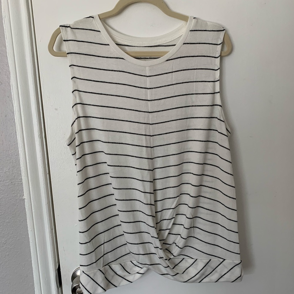 Striped tank top